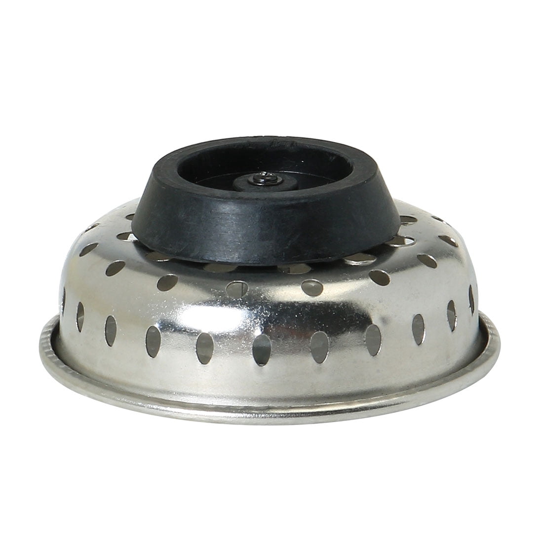 Unique Bargains 2Pcs 3.2" Dia Stainless Steel Sink Basin Strainer Disposal Stopper
