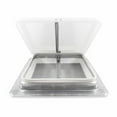 Camco 40480 14" x 14" Roof Vent with White Manual Lid