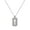 Antique Silver, variant on Murtoo Men’s Stainless Steel Hollow Cross Pendant Necklace – Stylish Jewelry Gift for Men & Women, 20"+2" Adjustable Curb Chain