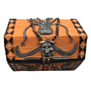 Seven Seas Pirates - Buccaneer Treasure Octopus Chest - Rogue`s Jewelry Cache for Pretend Games