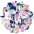 thumbnail image 1 of YEZDIX 35 Pcs Autocollants Floraux Rêveurs Nuit de Lune pour Ordinateurs Portables Carnets Valises, 1 of 5