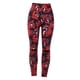 thumbnail image 4 of Pantalones de renderizado con estampado floral negro delgado para mujer Pantalones elásticos ajustados Pantalones S Soledad Pantalones pitillo elásticos para mujer, 4 of 10