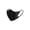 Black, variant on 3D Cute Face Masks 60 Count Disposable Face Masks for Adults Fashion Flat-Fold Design, Extra Breathing Space for All-Day Wear White