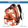 thumbnail image 2 of Maple Leaves Large Capacity Backpack with Adjustable Shoulder Strap, Printed Design, Lightweight , Shoulder Backpack Book Bag, Small Backpack Purses for Teens, 2 of 6