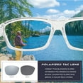 thumbnail image 2 of Polarized Wrap Around Sports Sunglasses for Men Women Driving Fishing Running Cycling Sun Glasses, 2 of 6