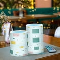thumbnail image 3 of Yayeee Flameless Candles with Remote Flickering Battery Operated Multi Color Changing, Green Abstract Pattern, 3 of 7