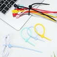 thumbnail image 2 of IFANLANDOR 24Pcs Reusable Silicone Cord Ties for Home Use with Flexible Bendable Design, 2 of 7