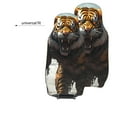 thumbnail image 6 of Sikiie Ruins Tiger Warrior Car Seat Protector 2 Pack Car Seat Cushion Mat, Car Seat Covers for SUV, Truck, Van, 6 of 7