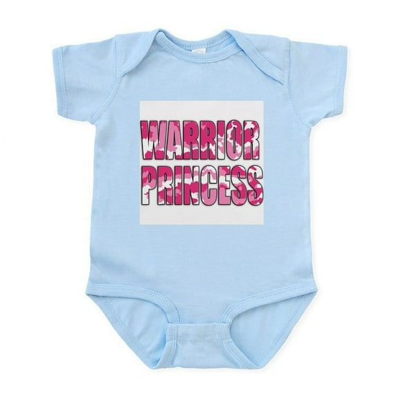 CafePress - Warrior Princess Infant Bodysuit - Baby Light Bodysuit, Size Newborn - 24 Months