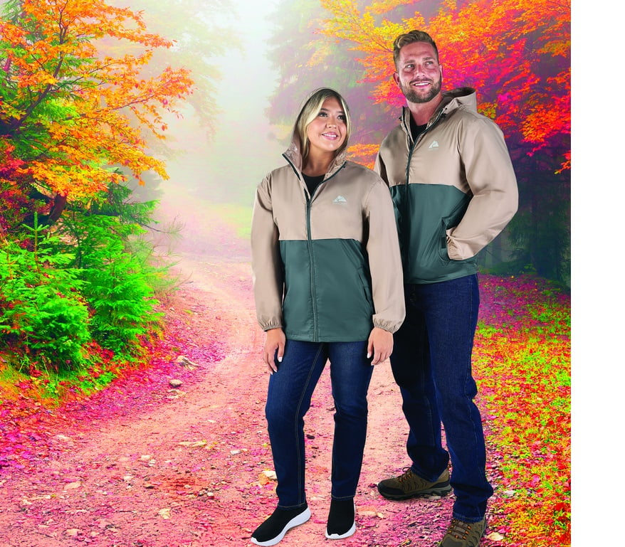 Ozark Trail - Brandclub - Adult Lightweight Packable Rain Jacket