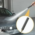 thumbnail image 1 of Mango de lavadora a presión con lanza ajustable de 3 velocidades | Empuñadura ergonómica | Aleación de aluminio duradera | Boquilla versátil para uso doméstico o comercial | 157 g | Incluye manguera, 1 of 9