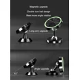 thumbnail image 3 of Paquete de 2 soportes magnéticos para teléfono de coche, soporte universal para coche, soporte para teléfono con rotación de 360 grados con imán fuerte para iPhone, Samsung, smartphone Huawei y dispos kaili Sencillez, 3 of 5