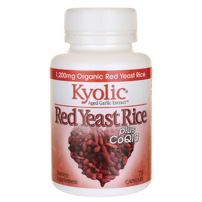 Kyolic Red Yeast Rice plus Coq10 75 Caps