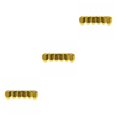 thumbnail image 2 of Matsuzay Inferior postizos Parrillas de Halloween Tapas de Fiesta Adornos para el hogar Suministros Festival Cosplay Parte Oro Abajo 3piezas Matsuzay CBP034748, 2 of 6