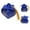 Blue, variant on DIY Graduation Hat Gift Boxes, Set of 10 Bachelor Cap Containers for Candy or Small Gifts, Easy Assembly