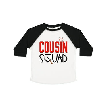 Inktastic Cousin Squad Baseball and Bat Boys or Girls Toddler T-Shirt