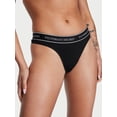 thumbnail image 2 of Tanga de algodón con el logotipo de Victoria's Secret, paquete de 4 unidades, para mujer, 2 of 4