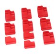 thumbnail image 1 of 10Pcs 24 Slots  Wrench Holders, ABS Adjustable Modular Wrench Storage Organizer Rack Tool for Offset Combination Open End Ratchet Short Wrenches, 1 of 7