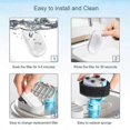 thumbnail image 4 of 2025 40PCS Cat Water Fountain Filters for 67oz/2L and 108/3.2L Stainless Steel Pet Fountain Cat Replacement Filters Sponges, 4 of 5