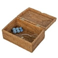 thumbnail image 6 of La Jolla Rattan Storage Box for Wet Wipes, Jewelery and More, 6 of 17