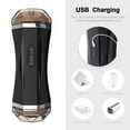 thumbnail image 4 of Coño de bolsillo Juguetes para adultos para hombres 2 en 1 Hombres automáticos Masturabating Propulsor Succión Vacío Maturbador masculino Juguetes Ropa interior sexy 3D Pocket Pussycats Masturbador ma, 4 of 9