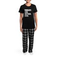thumbnail image 4 of CafePress - Coolest Godmother Ever Pajamas - Women's Short Sleeve Print T-Shirt and Pants Dark Cotton Pajama Set, 4 of 7