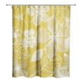 thumbnail image 2 of Creative Products Watercolor Flowers Yellow 71 x 74 Shower Curtain, 2 of 2