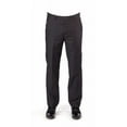 thumbnail image 3 of Men's Black Tuxedo Pants Slim Fit Satin Line Formal Dress Slacks Flat Front, 3 of 3