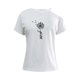 thumbnail image 3 of Camiseta de manga corta para mujer, Tops de verano con cuello redondo, ropa de calle con ajuste holgado, camisetas XL, 3 of 8