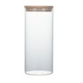 thumbnail image 4 of Latas selladas de vidrio de borosilicato alto, latas de té con tapa de bambú, latas de almacenamiento transparentes, latas de dulces, latas de almacenamiento de cocina, 4 of 5
