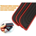 thumbnail image 4 of 4PCS Car Door Sill Protectors Car Sticker Adhesive Film for Door Sill Protection Car Door Sill Guard in Soft Rubber PVC(Tesla), 4 of 4