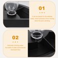 thumbnail image 3 of Miangastore Reptile Tank Accessory Black Plastic 1Set 9.82X6.88X7.86in, 3 of 8