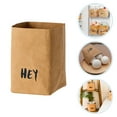 thumbnail image 4 of Kitchen Grocery Storage Bag Washable Kitchen Fruit Storage Bag Oil-proof Food Bag Kraft Paper Bag, 4 of 8