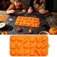 thumbnail image 2 of Halloween Decorations Halloween Silicone Baking With & Shapes Diy Gummy Candy Chocolate For Holiday Making Biscuit Moulds Utility Home Decor, 2 of 6