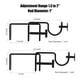thumbnail image 4 of Soportes para varillas Window Hardware para barandilla de 1,3 a 2 pulgadas, 4 of 4