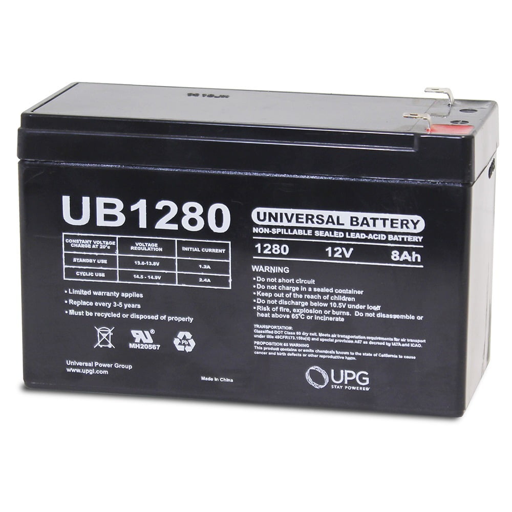 200 Electric Scooter Universal Power Group 12V 5 AH SLA Battery Replacement for iZip 150