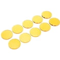 thumbnail image 1 of Soporte de pegamento para extensiones de pestañas, 10 piezas de vidrio redondo, paleta adhesiva para pestañas de vidrio, soporte de pegamento para pestañas de vidrio, claridad notable, 1 of 14