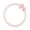 Pink, variant on Steering Wheel Cover, Breathable Cute Bow Decor Honey Cream Color Universal Fit, 1 Piece Round Non-slip Car Steering Wheel Protector for Women All Seasons Use Fits 14.5-15.5 inch Steering Wheels