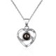 thumbnail image 1 of Collar Te Amo - Regalos Románticos Para Su Esposa Novia En Aniversario Día De San Valentín Regalos De Cumpleaños Para Mujeres Mamá--Estilo B-Código De Producto 51353 Estilo B, 1 of 1