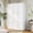 3D-White, variant on ERO 70.9"H Steel Armoire and Wardrobe Storage Closet with Hanging Rod and Adjustable Shelves