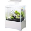 Miumaeov Mini Aquarium Small Fish Tank Decoration Home Office