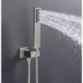 thumbnail image 5 of alma vanity Alam Empolo 8" Wall mount Rain Shower Set Pink Brushed, 5 of 5