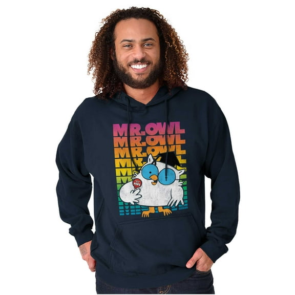 Mr Owl Vintage Retro Tootsie Pops Hoodie Sweatshirt Women Men Brisco Brands S