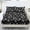 Sun Moon Star, variant on Qpednta Camouflage Green Sheets Set, Soft Lightweight 3 Pieces Bedding Sets 1 Fitted Sheet with 2 Pillowcases, Fade‑Resistant Elastic Band Bed Sheets for Dorm Apartment