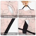 thumbnail image 6 of Pink Butterfly Pattern Teens Toddler Nap Mat with Pillow, Sleeping Mat Bag for Preschool Daycare 59"x22", 6 of 6