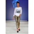 thumbnail image 2 of Genesis & Luke 'WANTED A GOOD MAN' Print Short Sleeve Womens Tops, Tee shirts for Women, 2 of 2