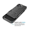 thumbnail image 3 of Tiflook For iPhone 15 Pro Max 6.7" Case Holster Clip [Tstraw] Hard Shell Kickstand Secure Locking Belt Swivel Carrying Cover Black, 3 of 6