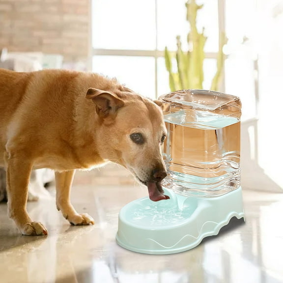LHNFT Automatic Pet Feeder and Water Dispenser, Small Medium Large Pet Food Feeder Water Bottle for Dogs Cats Animals