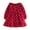Red, variant on Girls' Dresses Long Sleeve Christmas Dress Star Printed Red Santa Round Neck Xmas A Line Dress Child Adorable Back To School Outfits Coffee 8-9 Years