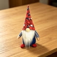 thumbnail image 3 of Nkmbld 4th of July Patriotic Gnomes Decorations Handmade Plush Gnomes Table Decorations Farmhouse Tiered Tray Decorations for Kitchen Desk Table Shelf Decor, 3 of 8